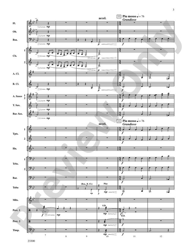 Of Times Medieval - Concert Band Conductor Score & Parts (Digital Download)