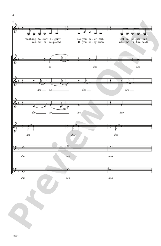 Firework – SSATBB, a cappella Choral Octavo (Digital Download)