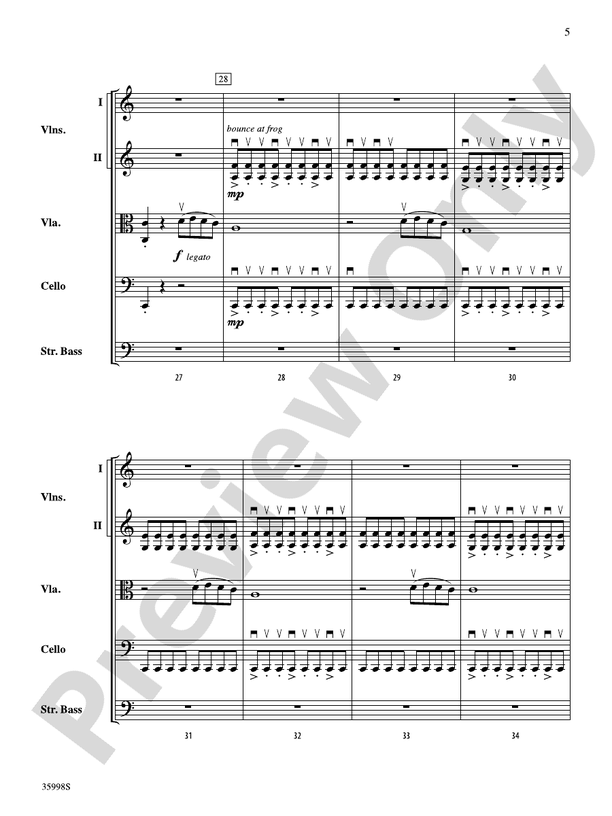 Leap of Faith – String Orchestra Conductor Score & Parts (Digital Download)