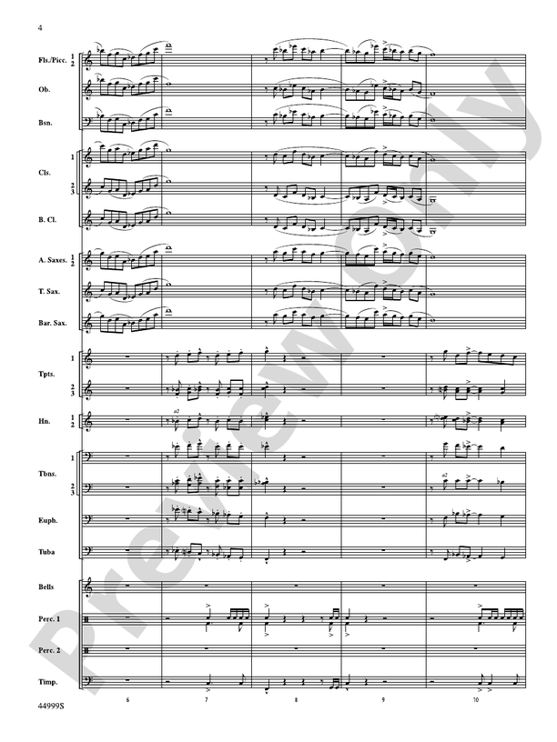 Piedmont Festival Overture - Concert Band Conductor Score & Parts (Digital Download)