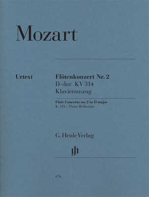 Mozart - Concerto in Dmaj K314 - Flute/Piano Accompaniment Henle HN674
