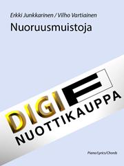 Nuoruusmuistoja - Piano Solo (Digital Download)