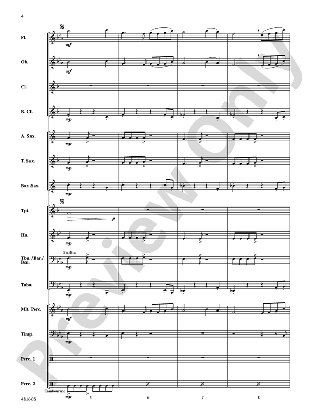 Exultation - Concert Band Conductor Score & Parts (Digital Download)