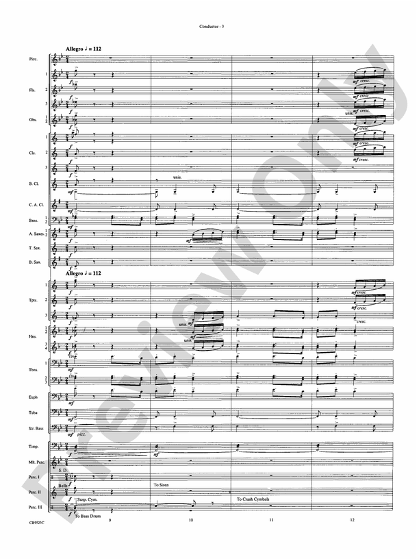 The Wizard of Oz (Medley) - Concert Band Conductor Score & Parts (Digital Download)