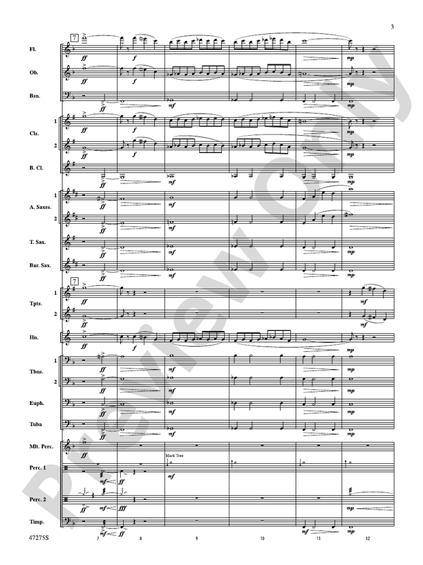 Power the Earth - Concert Band Conductor Score & Parts (Digital Download)