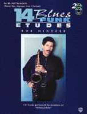 14 Blues & Funk Etudes B Flat Inst Book/2Cds