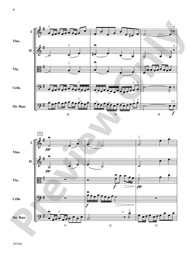 Ghosts of Brandenburg – String Orchestra Conductor Score & Parts (Digital Download)