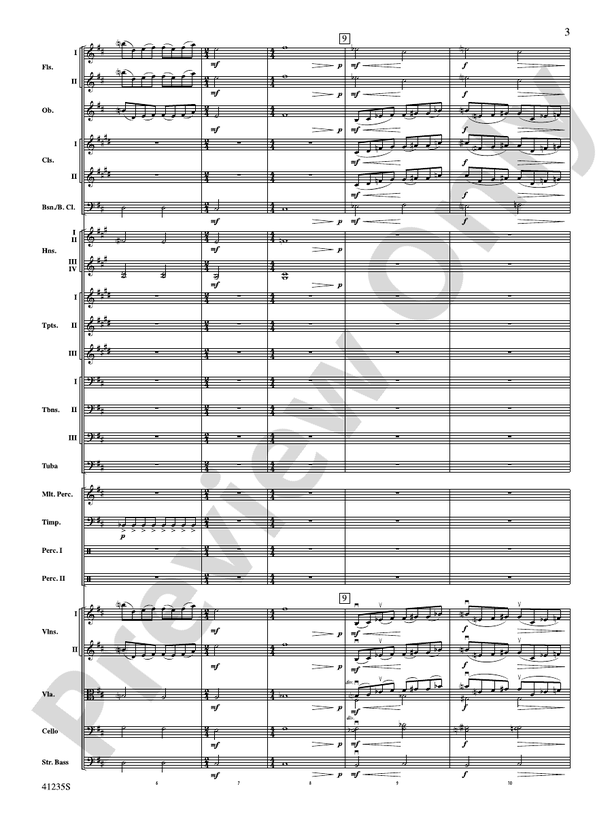 Beyond the Forest (from The Hobbit: The Desolation of Smaug) - Full Orchestra Conductor Score & Parts (Digital Download)