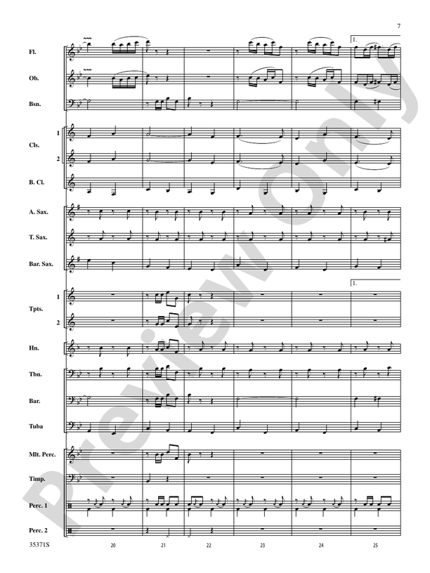 Semper Paratus - Concert Band Conductor Score & Parts (Digital Download)