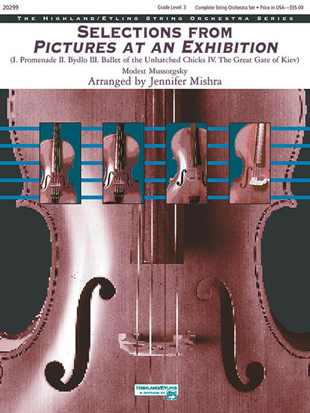 SELECT FR PICTURES AT AN EXHIB GR 3 H/E SO MUSSORGSKY