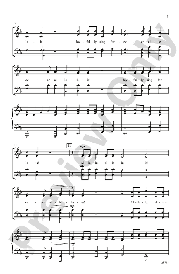 Antiphonal Joy (from Mentre su l'alto monte) – SATB Choral Octavo (Digital Download)