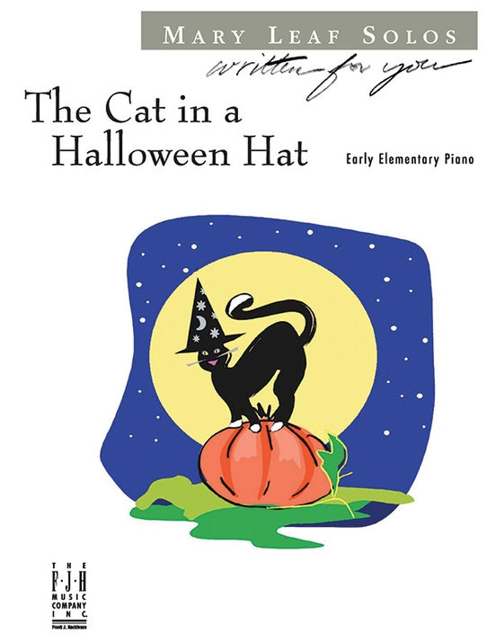 The Cat in a Halloween Hat - Piano (Digital Download)
