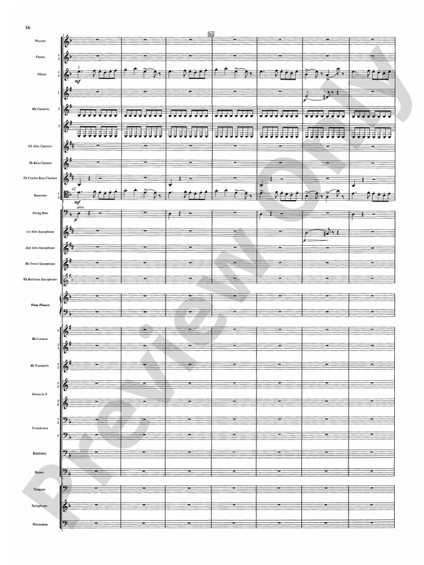 Night on Bald Mountain (Arr. William Schaefer) - Concert Band Conductor Score & Parts (Digital Download)