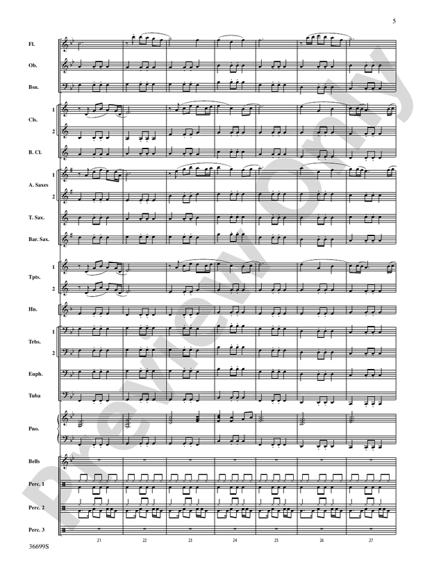Song of the Wind - Concert Band Conductor Score & Parts (Digital Download)