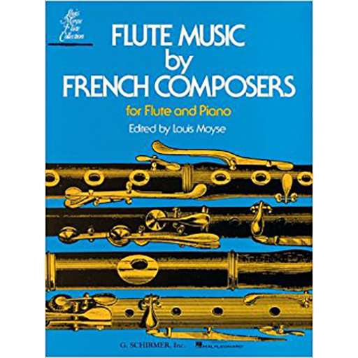Flute Music by French Composers - for Flute & Piano - Various - Flute G. Schirmer, Inc.