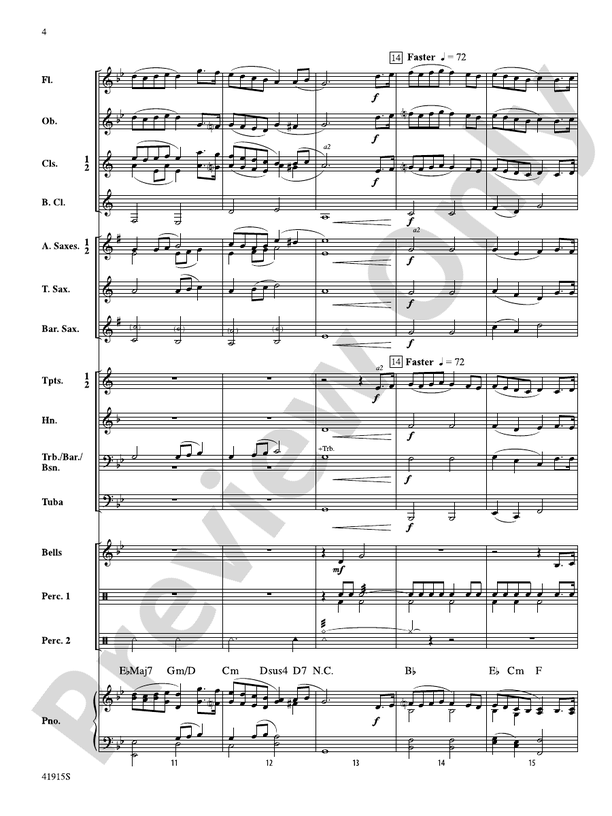 Air and Jig - Concert Band Conductor Score & Parts (Digital Download)