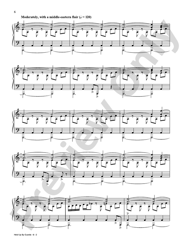 Help Up by Guards (from Argo) - Piano (Digital Download)