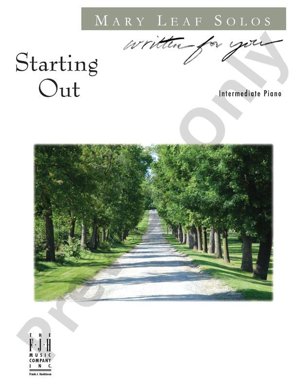 Starting Out - Piano (Digital Download)