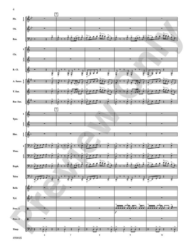 Rephrygeration - Concert Band Conductor Score & Parts (Digital Download)