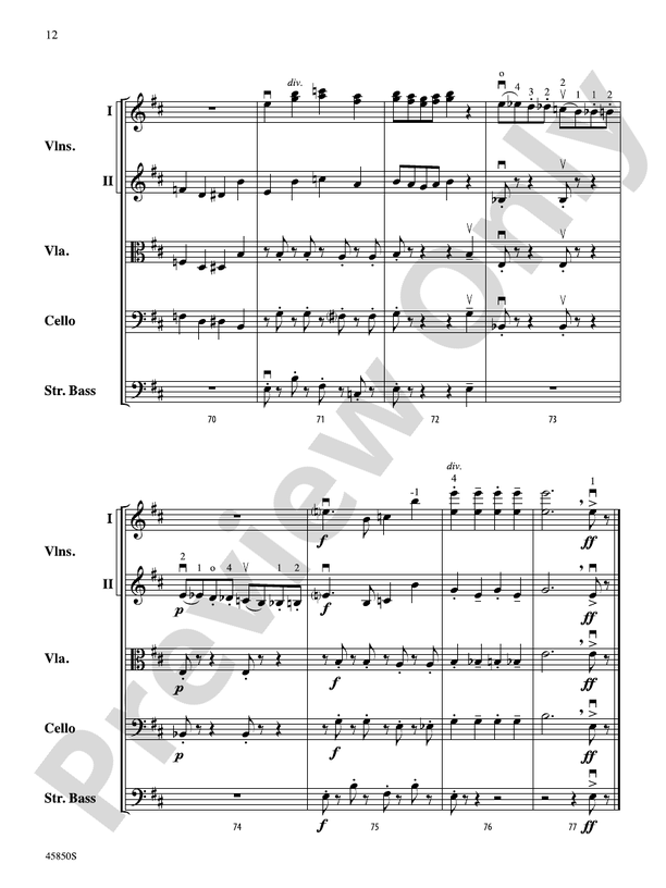 A Danny Elfman Spooktacular - String Orchestra Conductor Score & Parts (Digital Download)