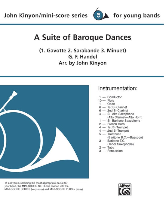 A Suite of Baroque Dances - Concert Band Conductor Score & Parts (Digital Download)