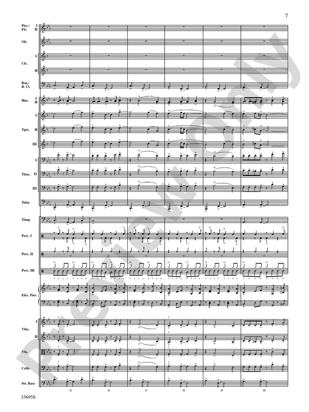 Danzas Cubanas – Full Orchestra Conductor Score & Parts (Digital Download)