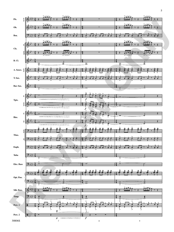 Yorkton - Concert Band Conductor Score & Parts (Digital Download)