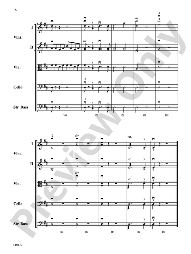 Overtures! - String Orchestra Conductor Score & Parts (Digital Download)