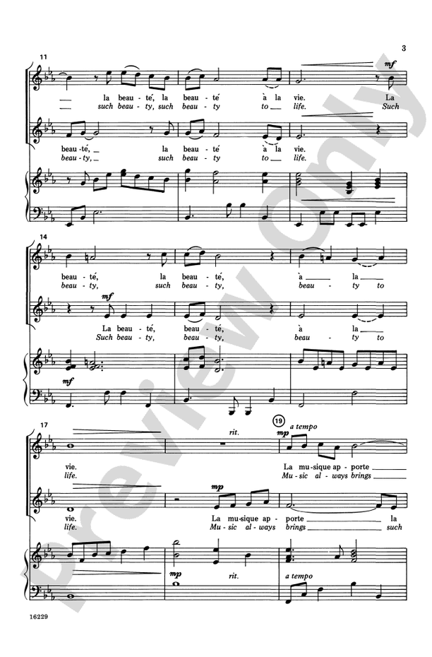 Deux Petites Chansons (Two Little Songs) – 2-Part Choral Octavo (Digital Download)
