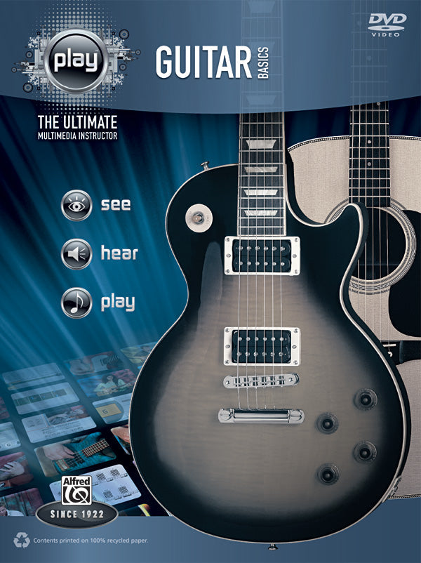 ALFREDS PLAY ACOUSTIC GUITAR BASICS BK/DVD