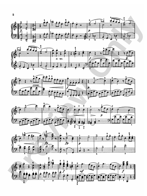 Mozart - Six Viennese Sonatinas - Piano Solo (Digital Download)