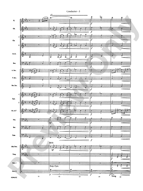 Maya: The Lost Civilization - Concert Band Conductor Score & Parts (Digital Download)