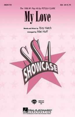 My Love - Tony Hatch - Mac Huff Hal Leonard ShowTrax CD CD