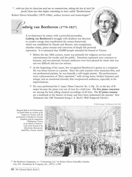 The Classical Spirit 1750-1820 Book 2 Book/CD