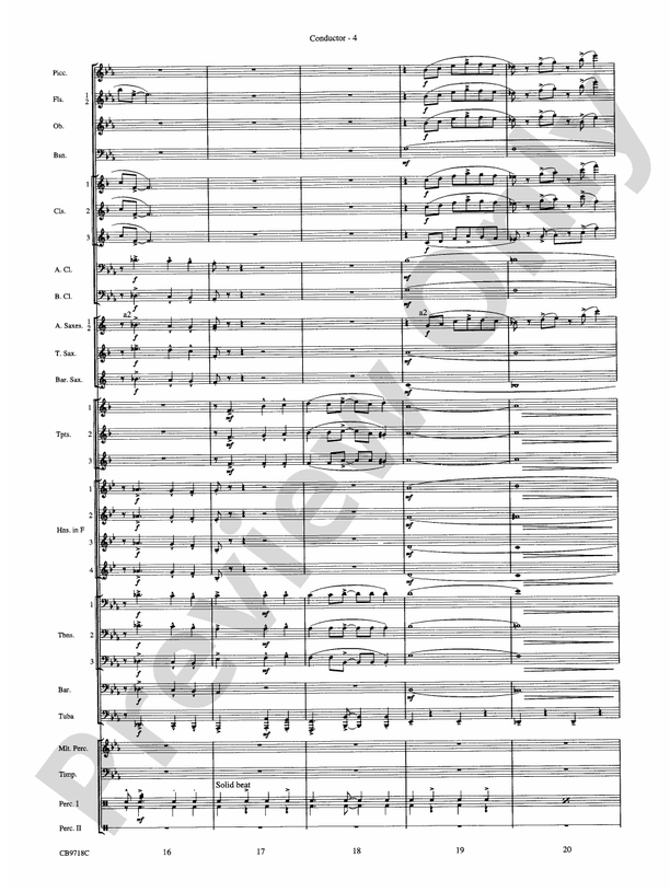 Gershwin! (Medley) - Concert Band Conductor Score & Parts (Digital Download)
