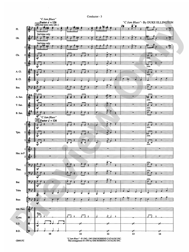 A Touch of Jazz! - Concert Band Conductor Score & Parts (Digital Download)