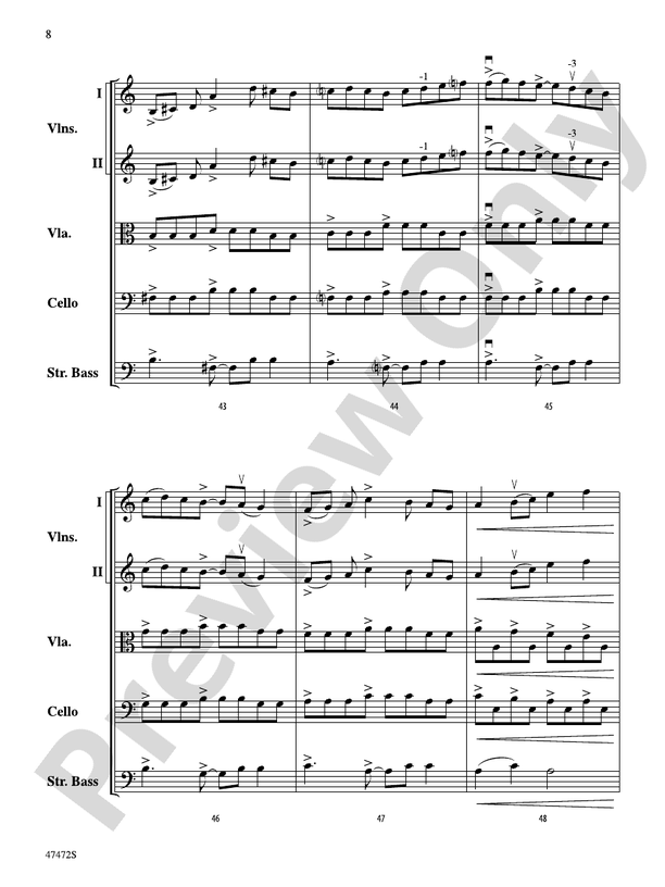 Legacy - String Orchestra Conductor Score & Parts (Digital Download)