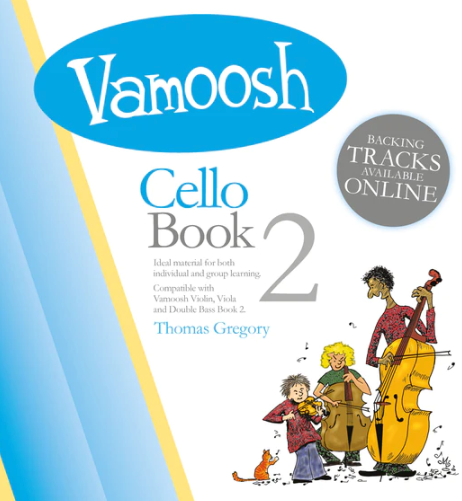 Vamoosh Cello Book 2 - Cello/Audio Access Online by Gregory Vamoosh Music VAM22
