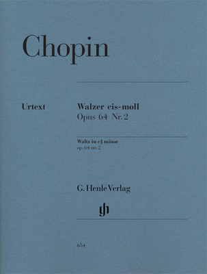 Waltz Op. 64 No. 2 C Sharp minor - Frederic Chopin - Piano G. Henle Verlag Piano Solo
