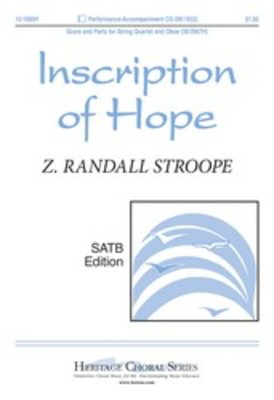 Inscription Of Hope Satb -