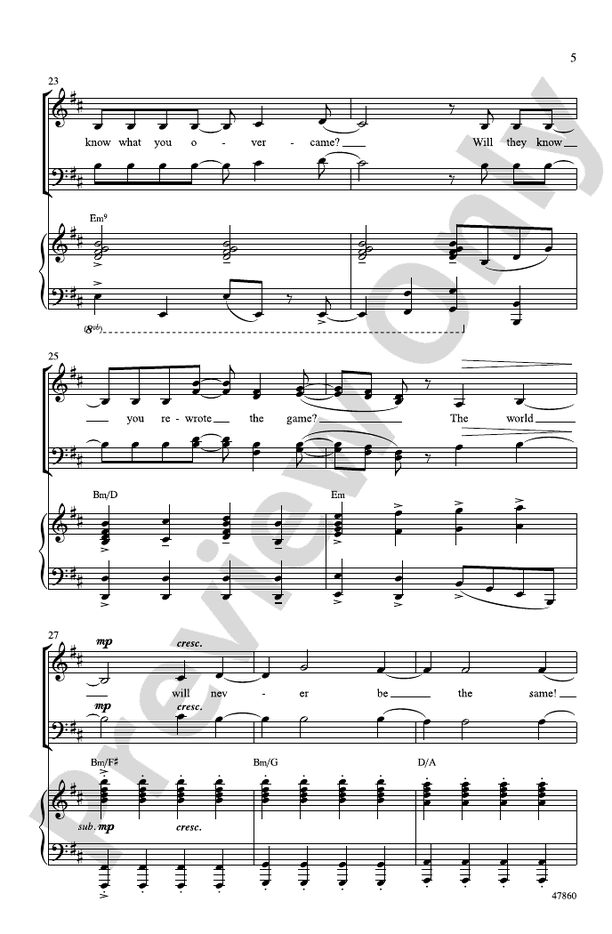 Hamilton Highlights – SATB Choral Octavo (Digital Download)