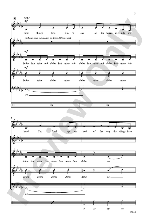 Believer – SATB, a cappella Choral Octavo (Digital Download)