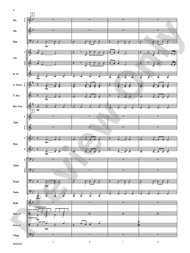 Jonas Brothers in Concert - Concert Band Conductor Score & Parts (Digital Download)