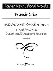 Judah and Jerusalem: Fear Not (from 'Two Advent Responsories') - SATB Chorus (Digital Download)