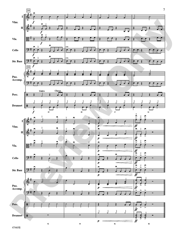 Secret Santa - String Orchestra Conductor Score & Parts (Digital Download)
