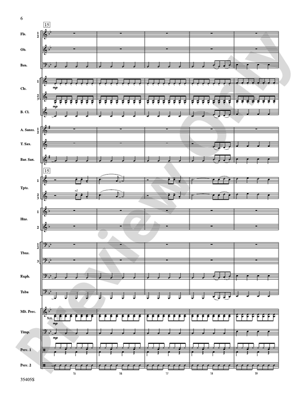 Prime Time Tuesday - Concert Band Conductor Score & Parts (Digital Download)