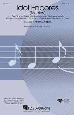 Idol Encores - (Medley) - SATB Hal Leonard Choral Score Octavo