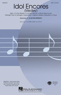 Idol Encores - Alan Billingsley Hal Leonard ShowTrax CD CD