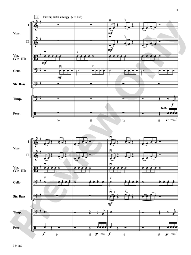 Crusade – String Orchestra Conductor Score & Parts (Digital Download)