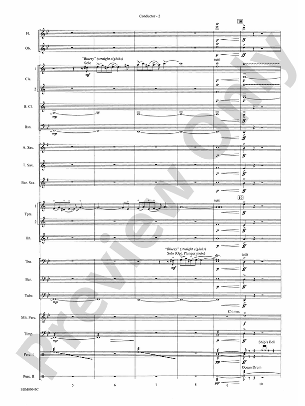 The Great Steamboat Race - Concert Band Conductor Score & Parts (Digital Download)